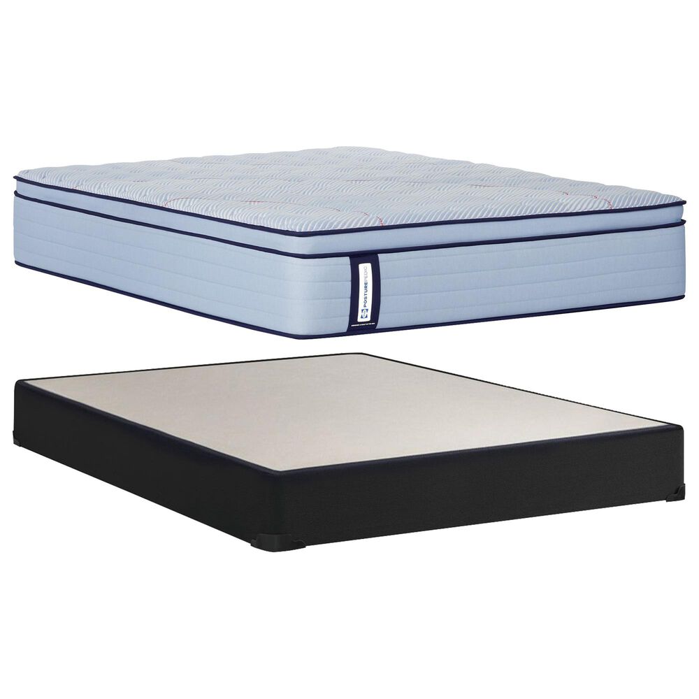 Sealy Kinney Firm Pillowtop Twin Mattress with High Profile Box Spring, , large