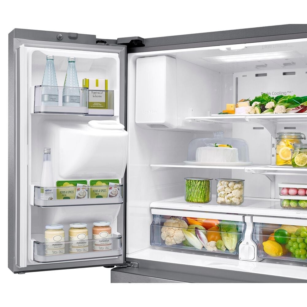 Samsung 4-Door French Door Refrigerator with Twin Cooling Plus in Stainless Steel, , large