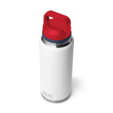 YETI Rambler 36 oz Bottle Chug in Patriotic White/Navy/Rescue Red, , large