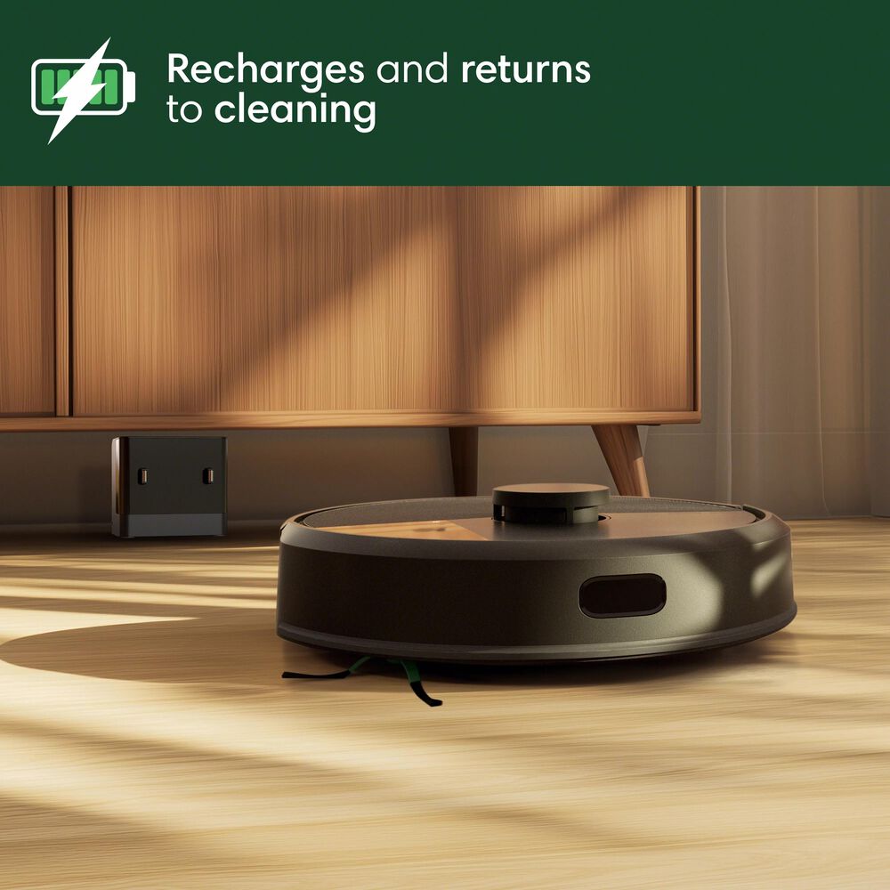 iRobot Roomba Plus 105 Vac Robot Vacuum in Black, , large