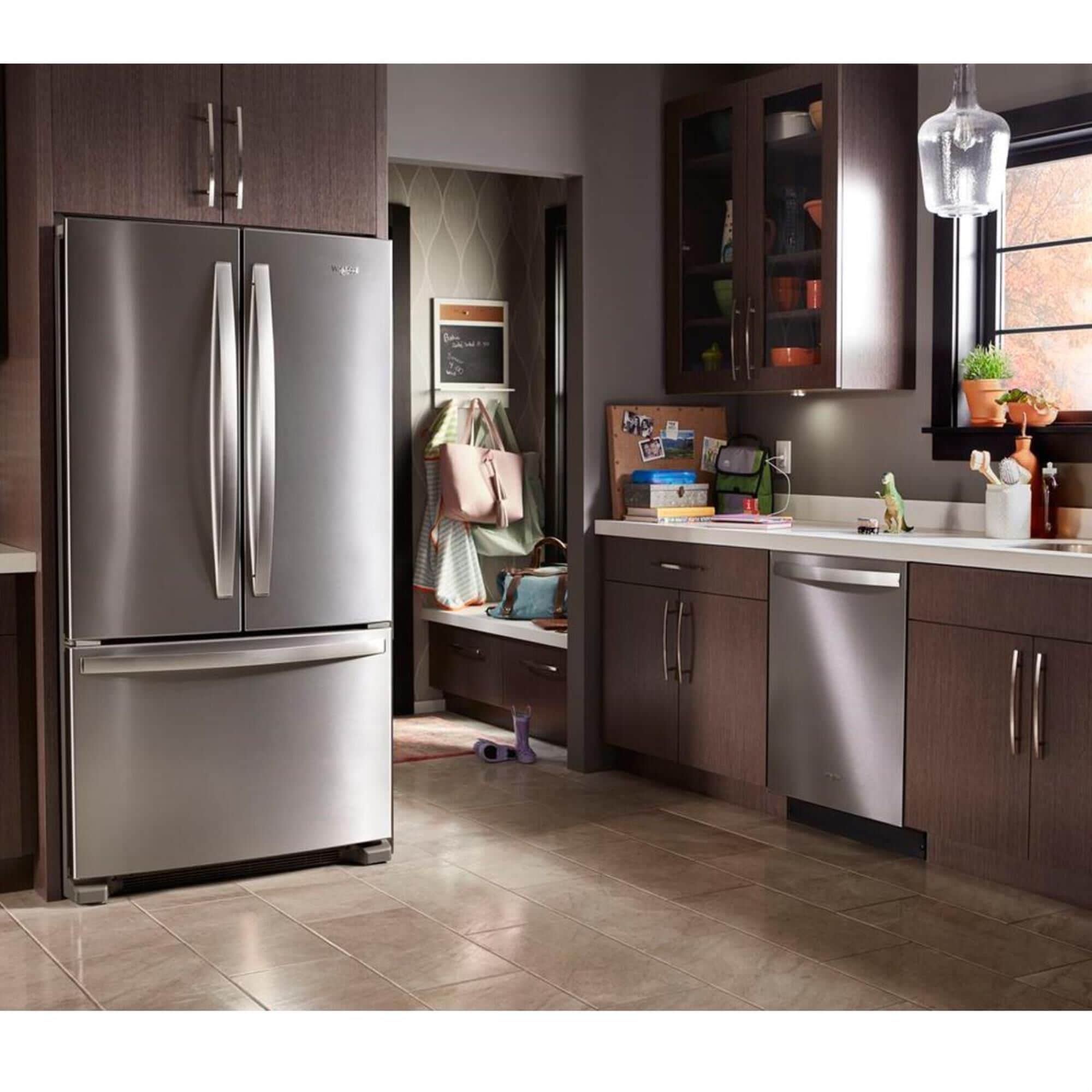 whirlpool 25cuft french door refrigerator