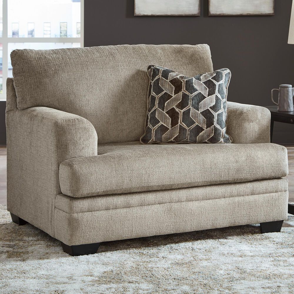 Ashley Stonemeade Oversized Chair in Taupe, , large