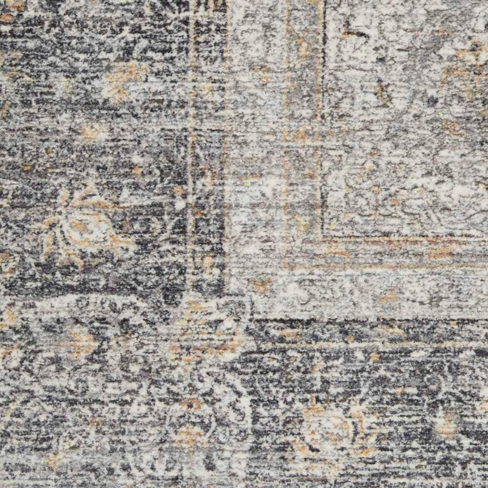 Nourison Starry Nights STN05 5&#39; x 7&#39; Charcoal and Cream Area Rug, , large