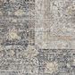 Nourison Starry Nights STN05 5" x 7" Charcoal and Cream Area Rug, , large