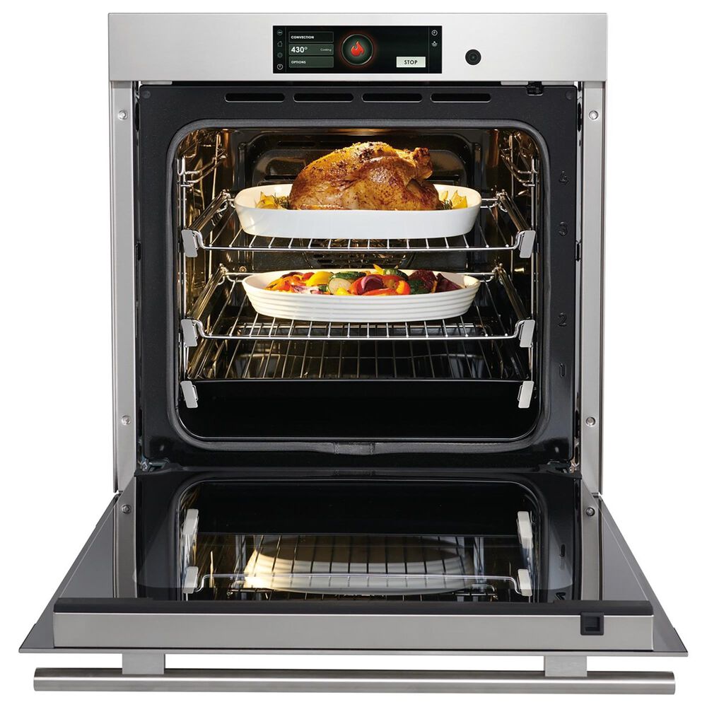 Wolf Appliances E Series 24" Single Electric Wall Oven with Convection in Stainless Steel, , large