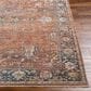 Surya Carlisle 2" x 2"11" Brick Red, Dark Brown, Olive, Off-White and Medium Gray Area Rug, , large