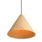 Golden Lighting Conique 2-Light Pendant in Light Walnut, , large