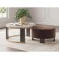 Ashley Jazmore 2-Piece Nesting Cocktail Table Set in Brown and Brass, , large