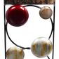 Maple and Jade 24" Indoor/Outdoor Wall Mount Candle Holder in Brown, Red, Silver, Blue and Yellow (Set of 2), , large