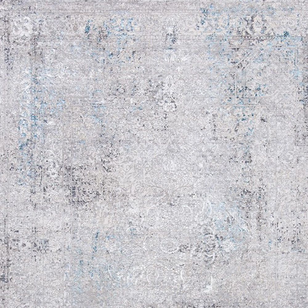 Safavieh Dream DRM407F 6&#39;7&quot; Square Grey and Ivory Area Rug, , large