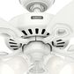 Hunter Builder 42" Ceiling Fan with 3 Lights in Snow White, , large