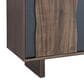 Ashley Welby Accent Cabinet in Medium Brown and Charcoal Gray, , large