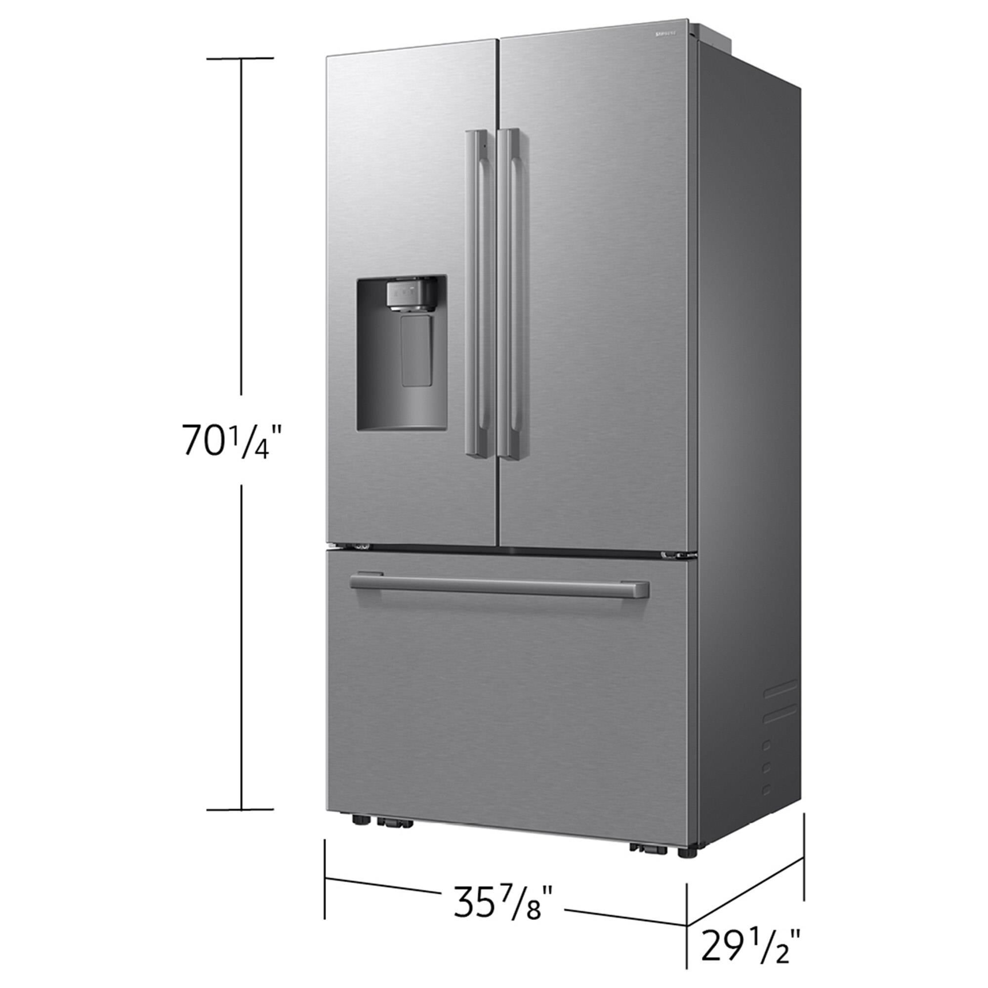 Samsung Bespoke AI 24 Cu. Ft. French Door Refrigerator with Zero