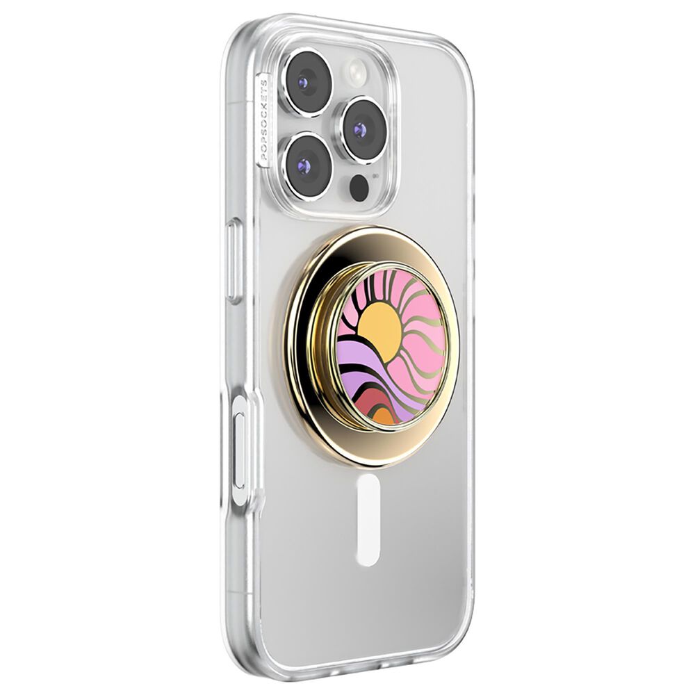 PopSockets MagSafe Circle PopGrip in Luxe Enamel Golden Hour, , large