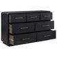 Millenium Rowanbeck 7-Drawer Dresser in Black, , large
