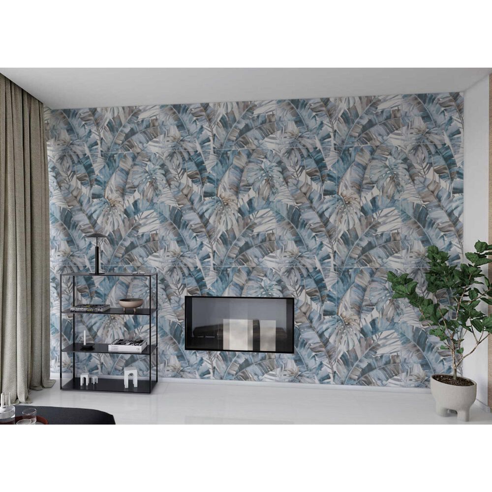 Soho Studio Artscape Rain Forest Blue 24" x 48" Porcelain Tile, , large