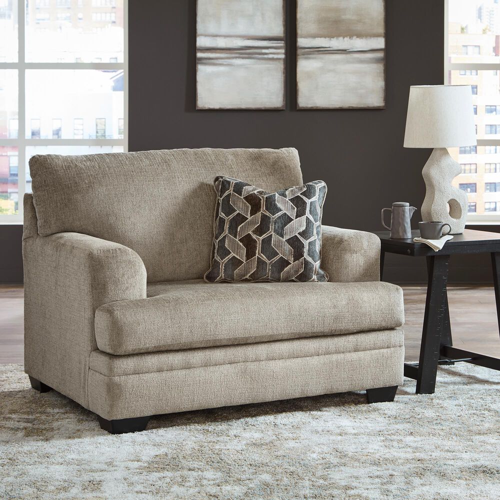 Ashley Stonemeade Oversized Chair in Taupe, , large