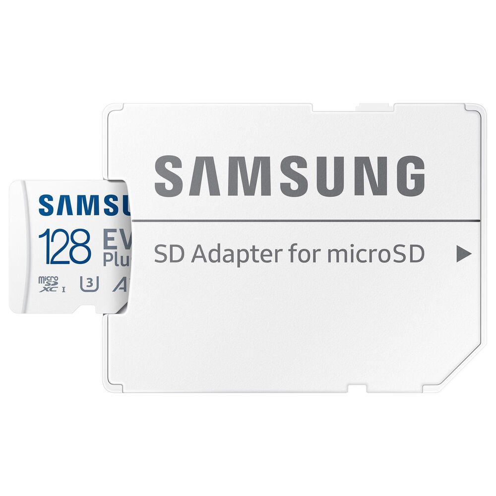 via Reis Persoonlijk Samsung EVO Plus + Adapter microSDXC Card 128GB | NFM