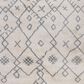 Amer Rugs Aspen ASP-6 2" x 3" Ivory and Gray Area Rug, , large
