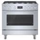 Bosch 3.4 Cu. Ft. Freestanding Gas Range with Convection in Stainless Steel, , large