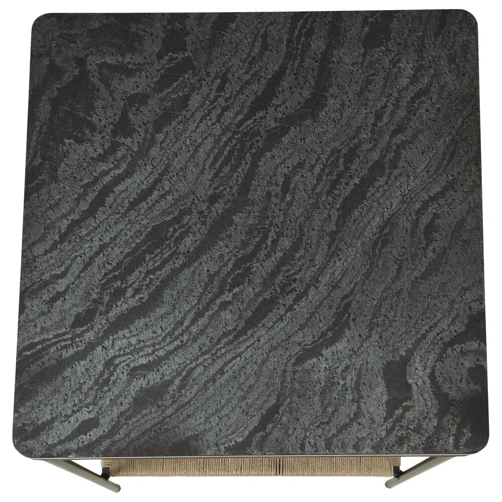 Ashley Minrich Coffee Table in Black and Natural, , large
