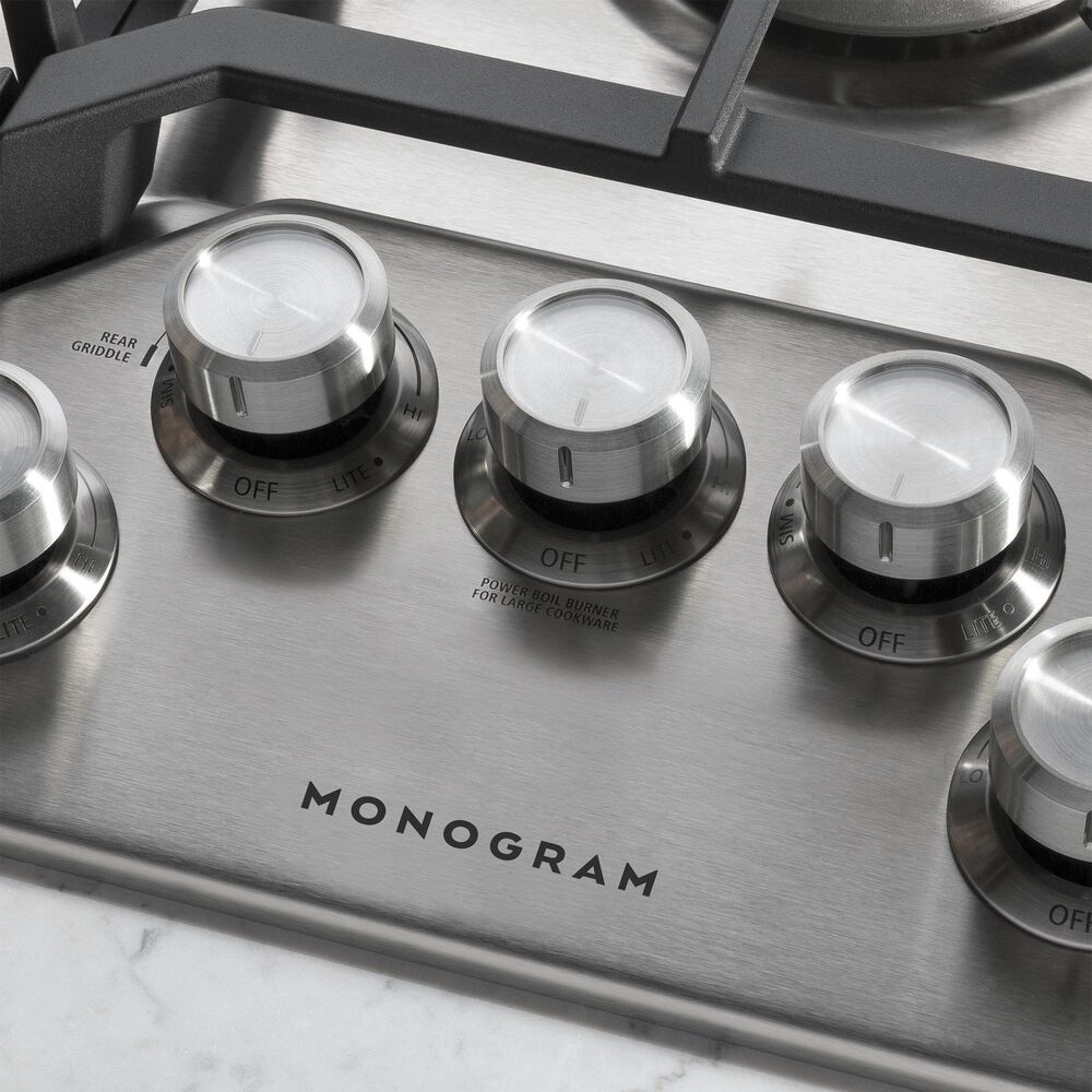 Monogram 4-Piece Kitchen Package with 30&quot; Wall Oven and 36&quot; Gas Cooktop in Stainless Steel, , large