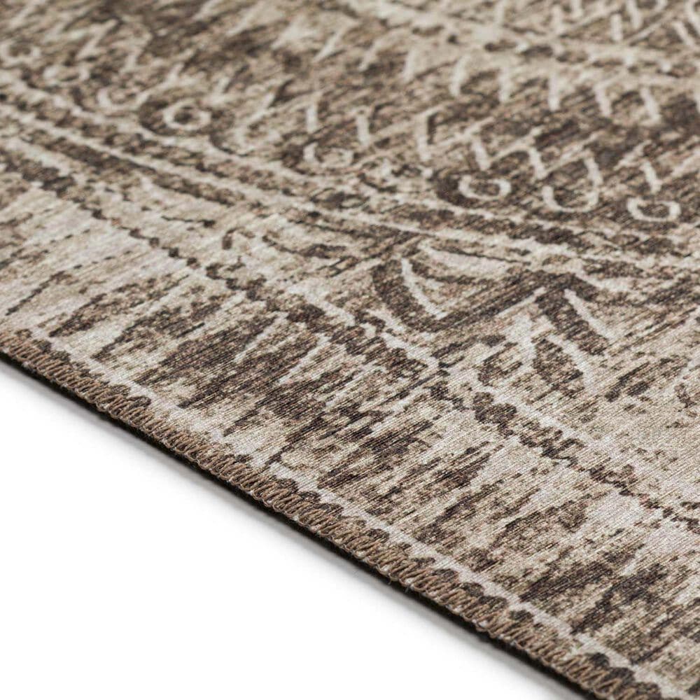 Dalyn Rug Company Sedona Oriental 3&#39; x 5&#39; Taupe Indoor/Outdoor Area Performance Rug, , large