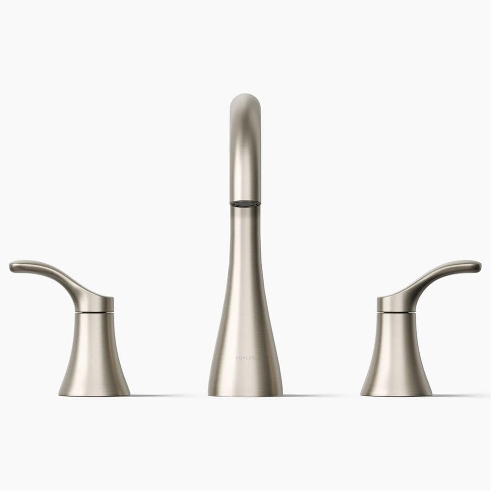 Kohler Simplice Widespread Bathroom Sink Faucet in Vibrant Brushed Nickel, , large