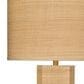 Splendor Living Yardcrest Table Lamp in Natural and Antique Brass, , large
