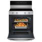 Whirlpool 30" Smart Electric Range in Stainless Steel, , large