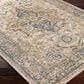 Surya Aspendos APS-2321 9" x 12"2" Teal, Mustard, Black, Medium Gray, Charcoal and Light Beige Area Rug, , large