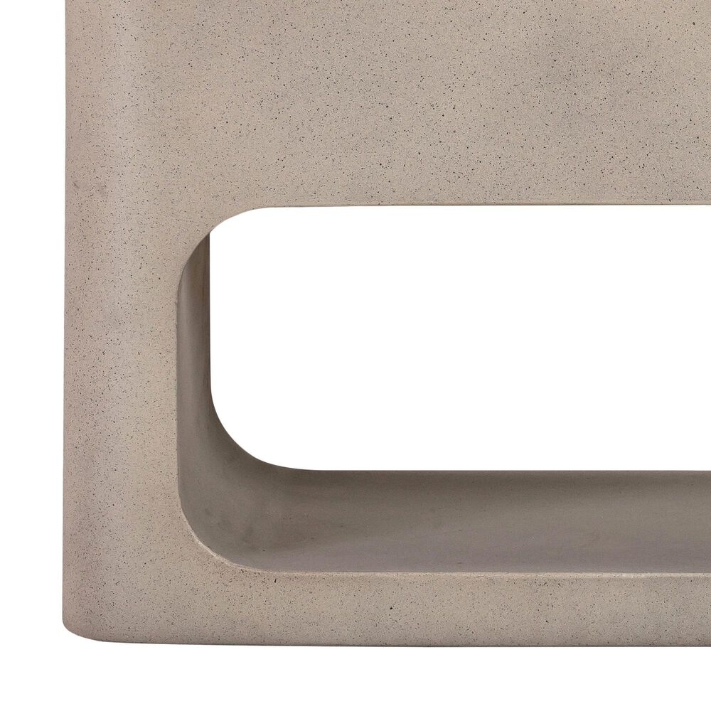 Blue River Sunstone Patio Planter in White, , large