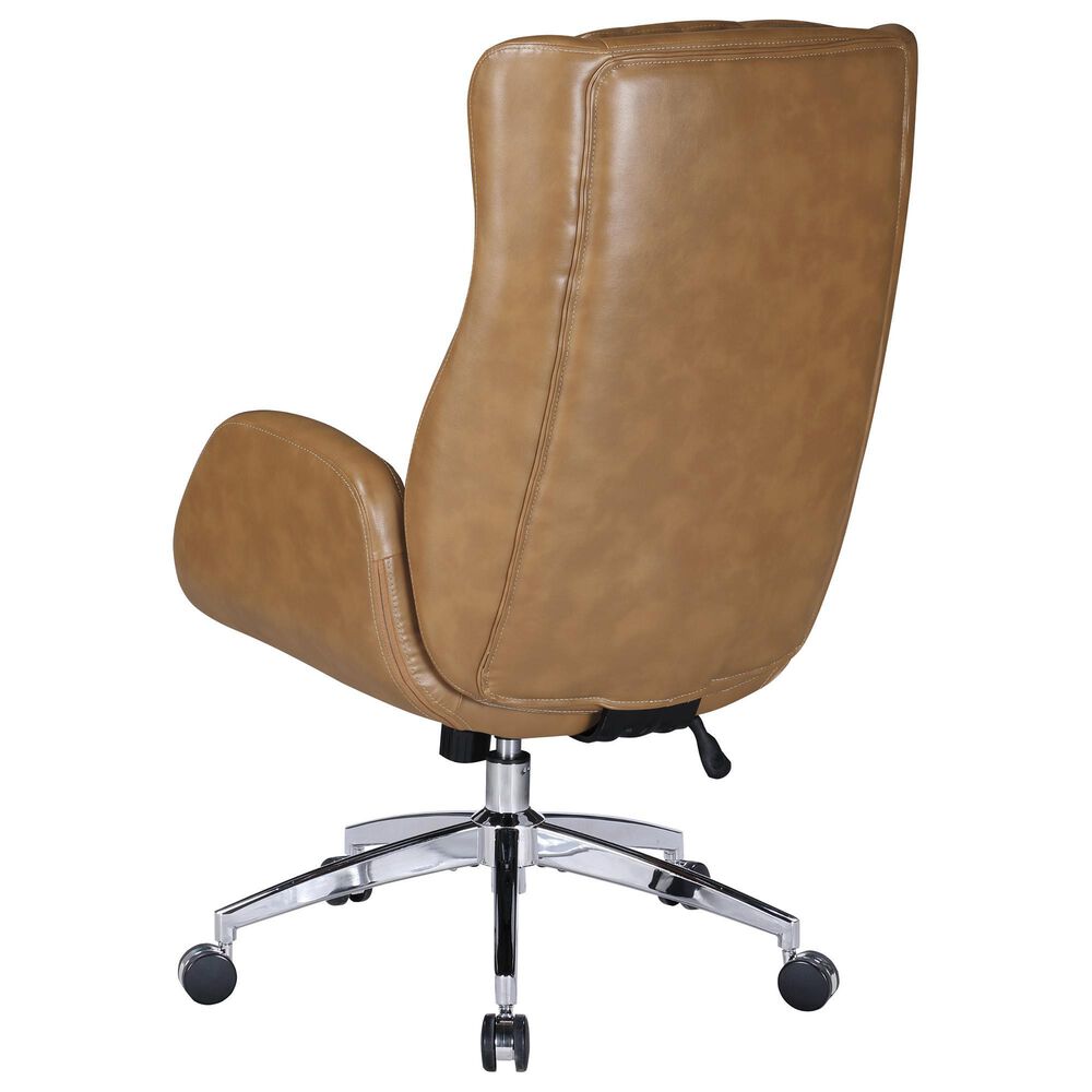 OSP Home Blanchard Adjustable Office Chair in Nutmeg, , large