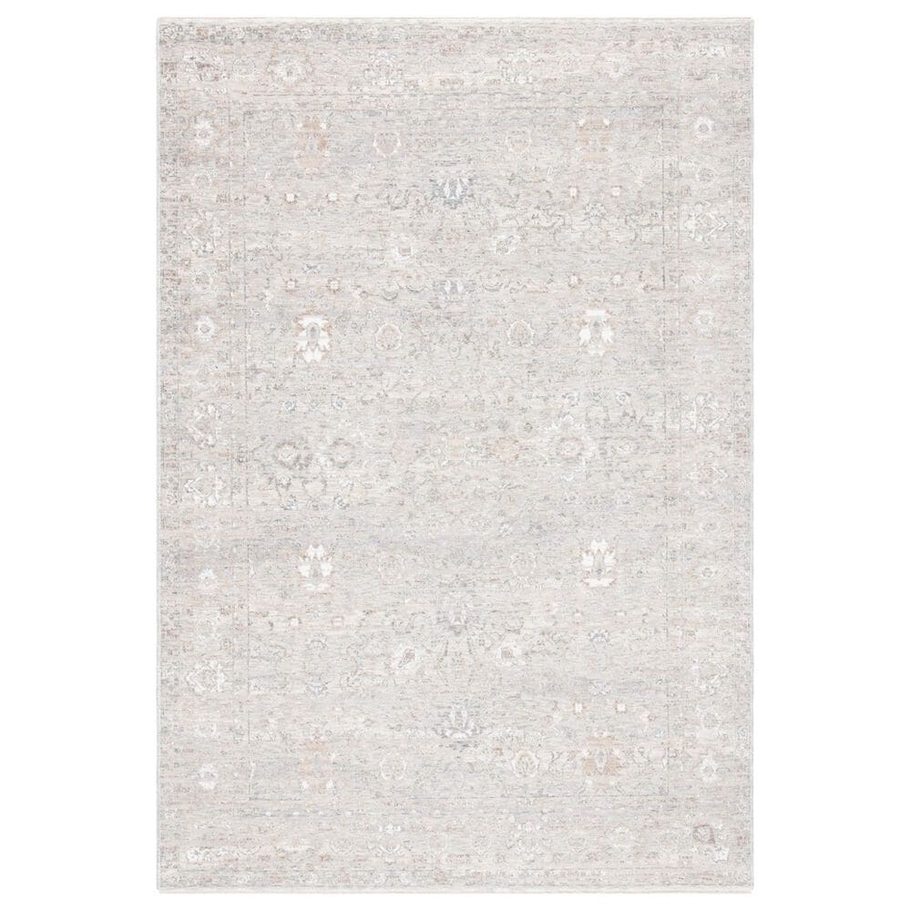 Safavieh Webster WBS322G 4" x 6" Grey and Beige Area Rug, , large