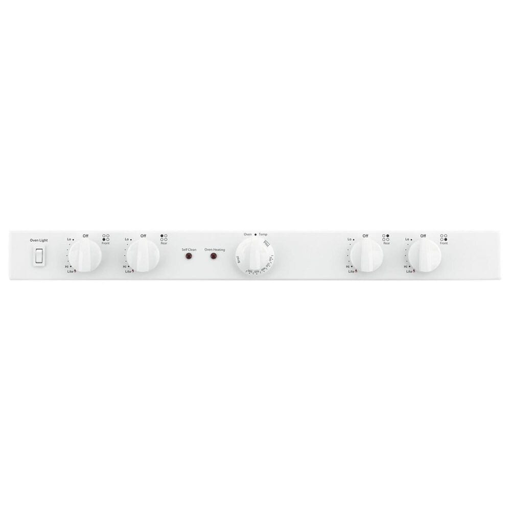GE Appliances 5.0 Cu. Ft. Freestanding Gas Range in White, , large