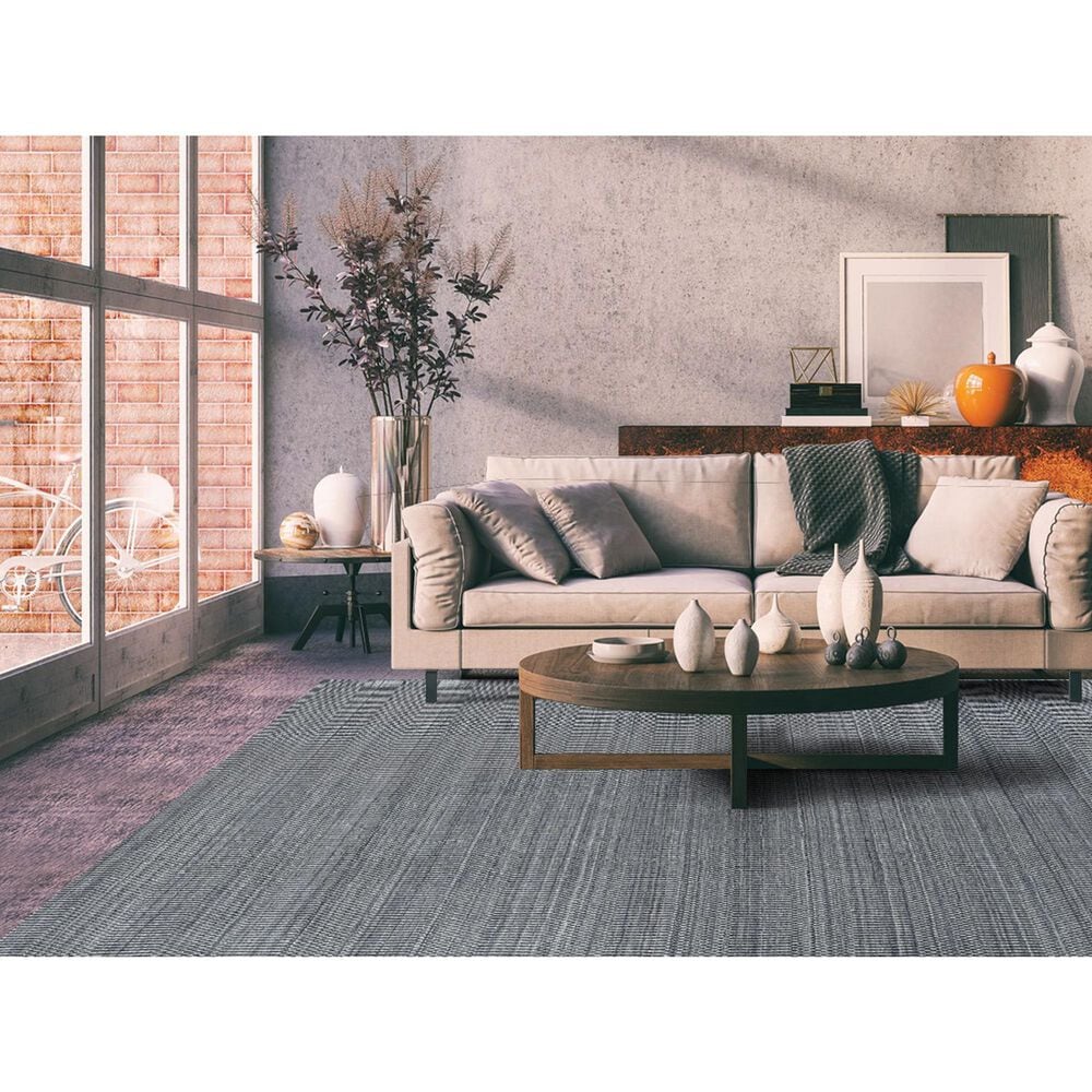 Radici USA Alleanza 10&#39; x 14&#39; Charcoal Area Rug, , large