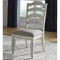 Ashley Realyn Upholstered Dining Chair in Chipped White, , large