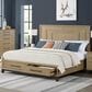 Emerald Home Furnishings Sutton Place Queen Storage Bed in Caramel and Cocoa, , large