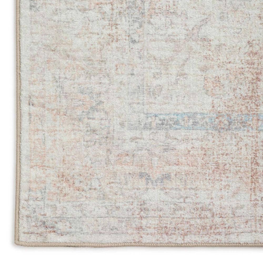 Dalyn Rug Company Jericho Traditional 2&#39;6&quot; x 10&#39; Pearl Indoor/Outdoor Runner, , large