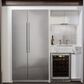 Monogram 24" Integrated Column Refrigerator with Reversible Door - Panel Sold Separately, , large