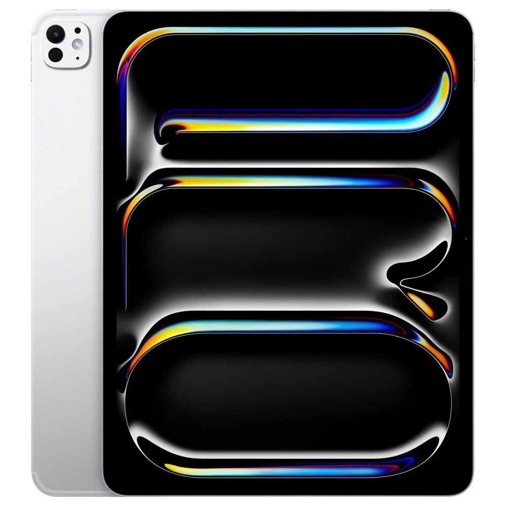 Apple 13" iPad Pro | Apple M5 Chip - Wi-Fi + Cellular 512GB with Standard Glass in Silver (latest Model) and 2-Year AppleCare+, , large