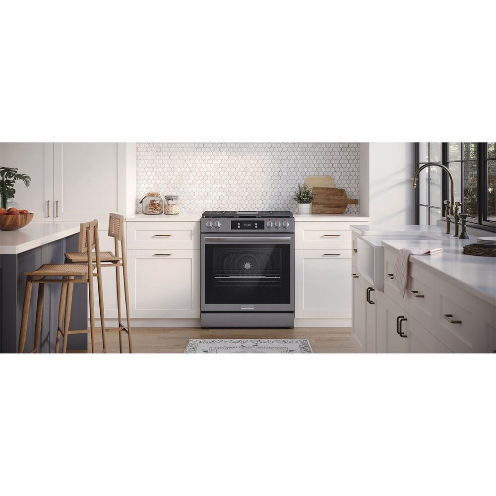 Frigidaire Gallery 30&quot; Freestanding Gas Convection Range with Stone-Baked Pizza in Stainless Steel, , large