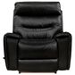 La-Z-Boy Soren Leather Manual Rocker Recliner in Black, , large