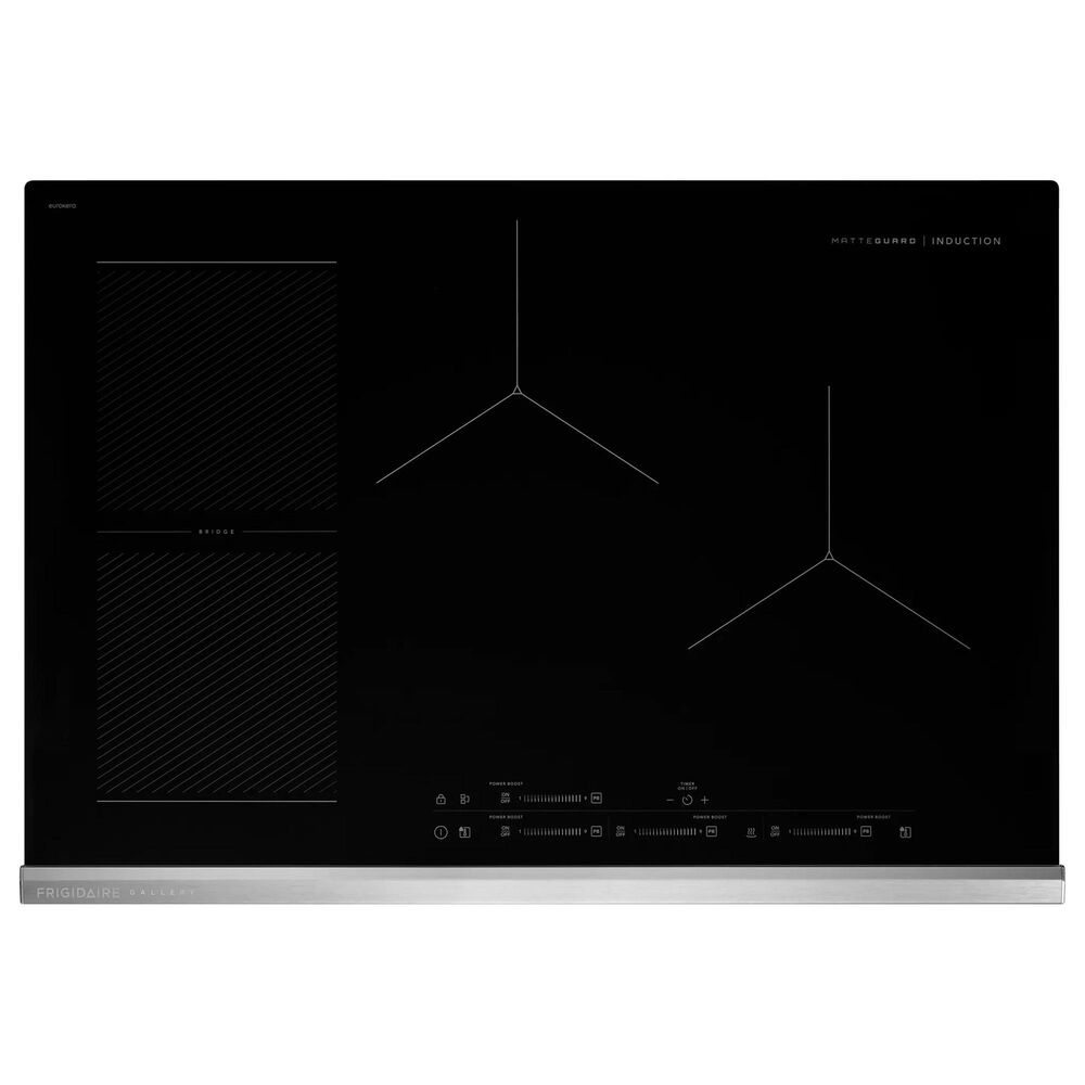 Frigidaire Gallery 30" Induction Cooktop with MatteGuard Surface in Stainless Steel and Black, , large