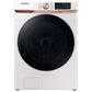 Samsung 5.0 Cu. Ft. Front Load Washer and 7.5 Cu. Ft. Electric Dryer Laundry Pair in Ivory, , large