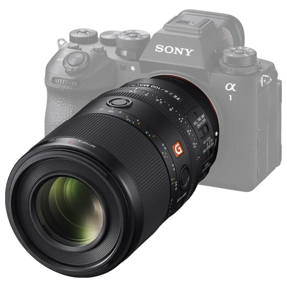 Sony FE 100mm f/2.8 G Master Prime Macro Lens in Black, , large