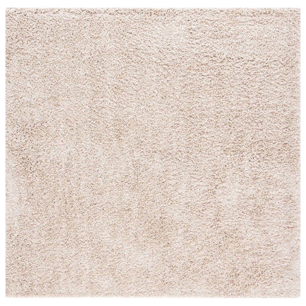 Safavieh August Shag AUG200D 6"7" Square Beige Area Rug, , large