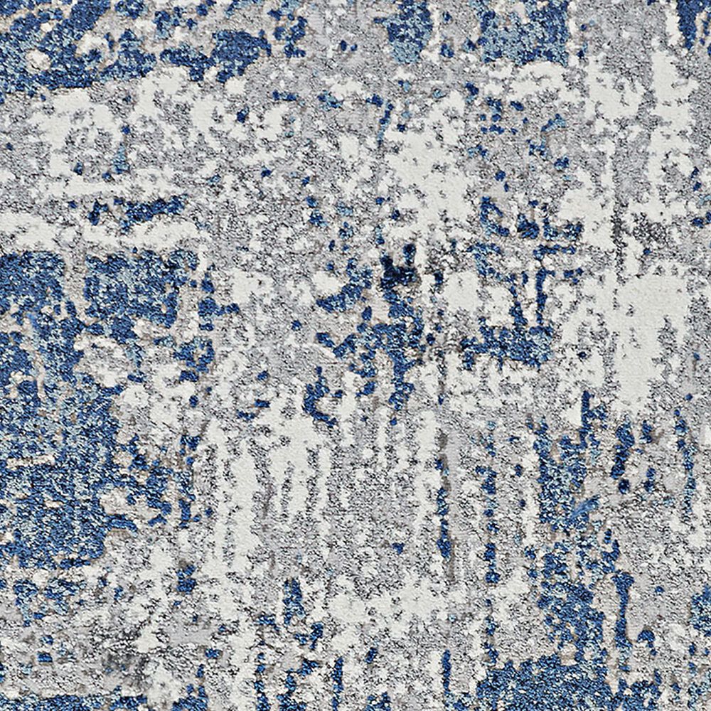 Couristan Marblehead Breccia 3&#39;11&quot; x 5&#39;11&quot; Blue and Grey Area Rug, , large