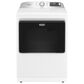Maytag 5.3 Cu. Ft. Smart Pet Pro Top Load Impeller Washer and 7.4 Cu. Ft. Electric Smart Top Load Dryer Laundry Pair in White, , large