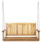 Noble House Tambora Patio Porch Swing in Teak Brown, , large